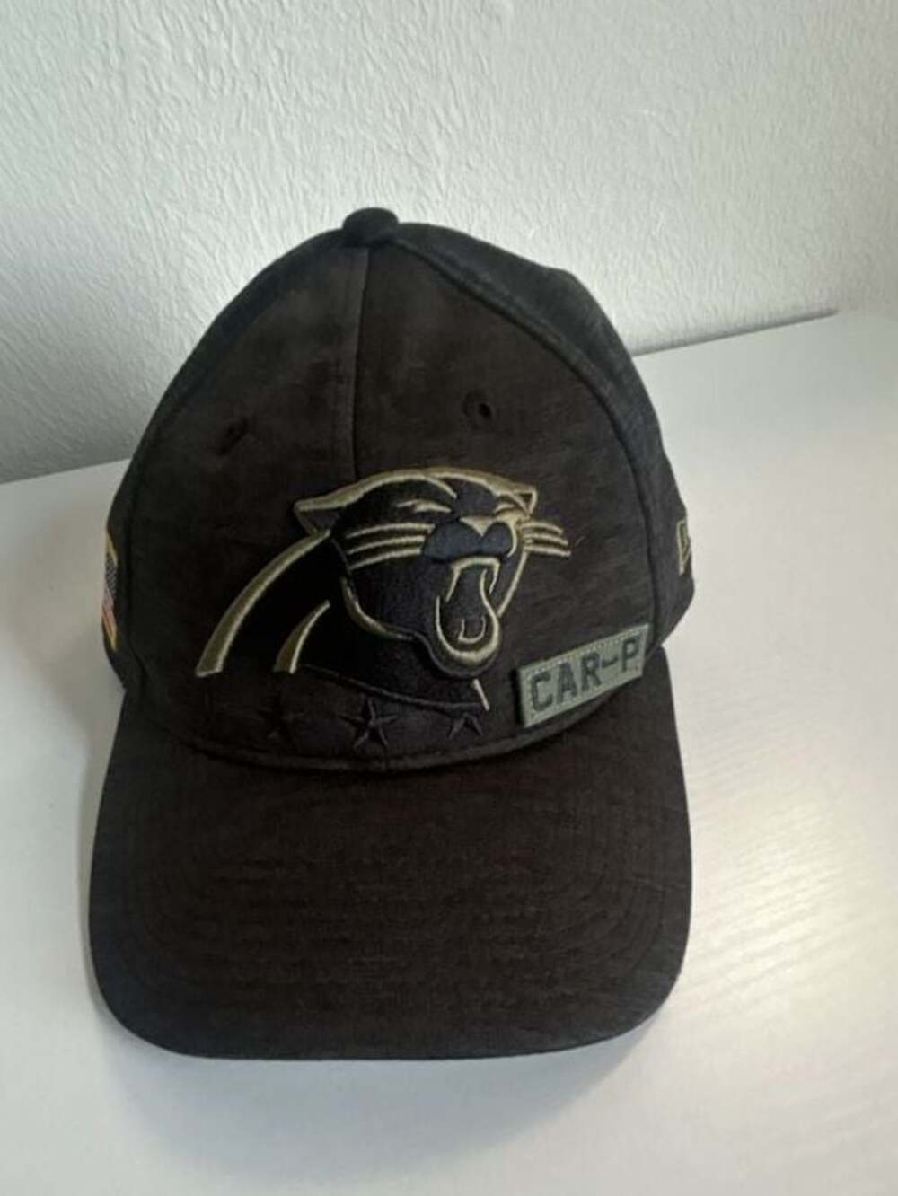 Men's New Era Heather Black 2020 Salute to Service 9TWENTY Adjustable Hat